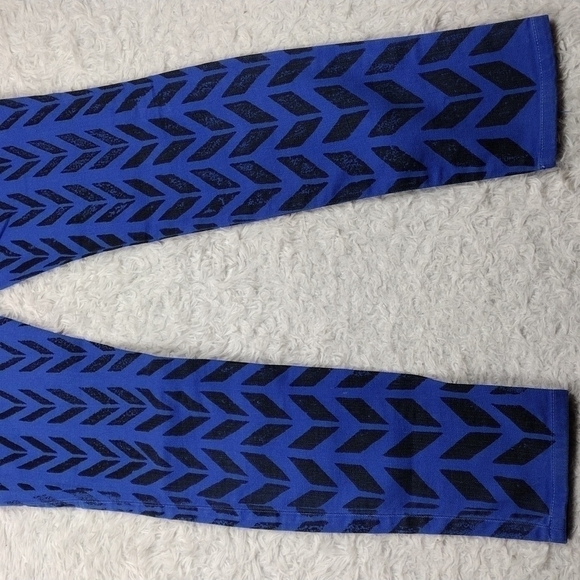 𝅺Current/Elliott Cobalt Blue Chevron Five Pocket Low Rise Ankle Skinny Jeans - Picture 10 of 11